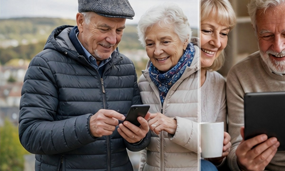 Older people using practical information at home